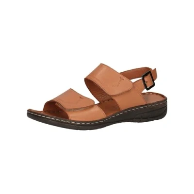 Imagen de CAPRICE Mujer 9 28713 42, Sandalias con cuña, Nut Nappa, 42 EU