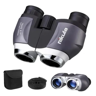 Imagen de Prismaticos Binoculares con Zoom 10 X Vision 22. Caza, Deporte, de vigilancia