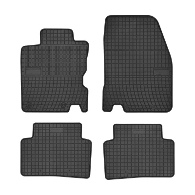 Imagen de FROGUM 546658 Juego de alfombrillas suelo Caucho delante y detrás 4 negro Adaptado RENAULT: Kadjar