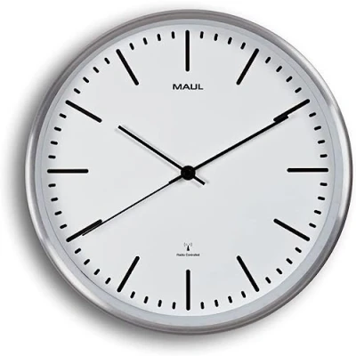 Imagen de MAUL MAULfly Radio Reloj de Pared, Metal, 30 x 4.5 cm, Blanco, cm