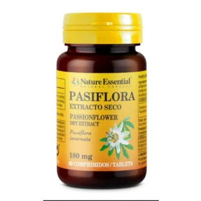 Imagen de Nature Essential I Pasiflora 180 mg. (Extracto seco) 60 comprimidos