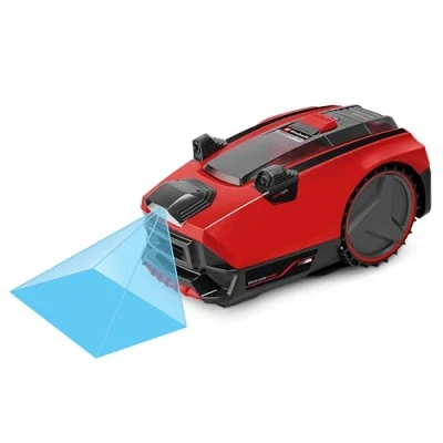 Imagen de Einhell Robot cortacésped FREELEXO CAM 500 Power X Change (18V, cámara vs Alambre de delimitación, Superficies césped 500m2, Pendiente hasta 25%, Ancho Corte 18cm, protección antirrobos)