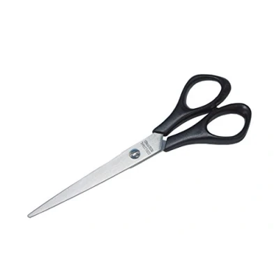 Imagen de Wedo 97765N Tijeras de Acero Inoxidable, Longitud 16.1 Cm, Negro
