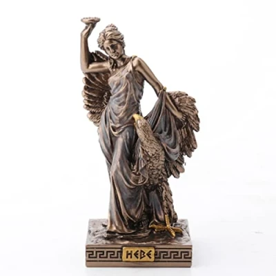 Imagen de Veronese Design Figura en miniatura de dioses griegos (Hebe, bronce)