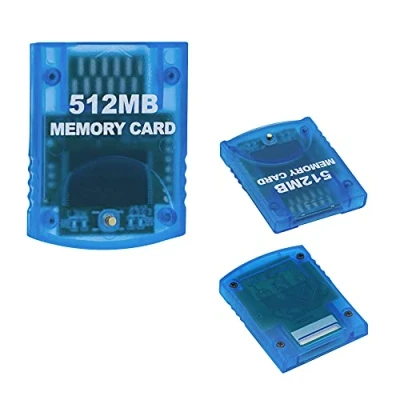 Imagen de Tolesum Tarjeta de Memoria 512 MB (8192 Bloques) Compatible con la Consola Wii Game Cube NGC GC