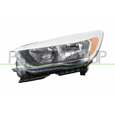 Imagen de PRASCO FD8064914 Faros izquierda H15, H7 con servomotor para reg. alcance luces