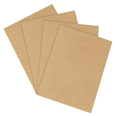 Imagen de Belle Vous Tablero Madera MDF 2 mm (Pack de 30) 15 x 20 cm Maderas Para Bricolaje Sin Acabado Proyectos Placas y Carteles Corte Láser, Pintar, Modelado, Calado, Grabado Pirograbado