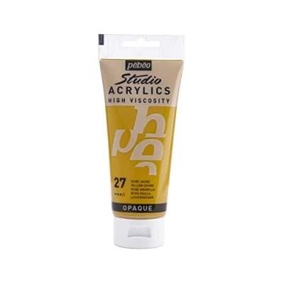 Imagen de Pébéo Acrílico Fine Studio Pintura acrílica Amarillo Ocre 100 ml