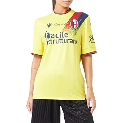 Imagen de Macron Merchandising ufficiale Tercera Malla Bologna FC 2021/22, Unisex Adulto, Rojo, XX Large