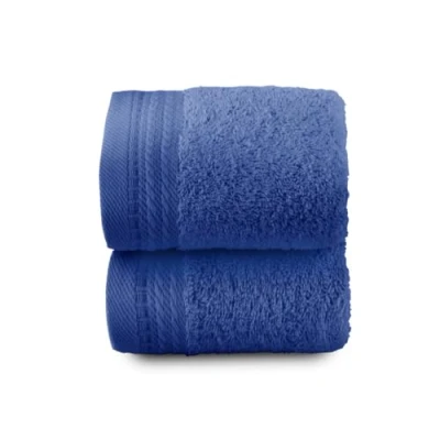Imagen de Top Towel Premium Toallas de baño Grandes 2 Cara o Bidet 30x50 cms Algodon 100% 600 Gramos Azulina
