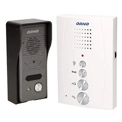 Imagen de Orno Eluvio Portero Automatico Interfonos para Casa Intercomunicador Número de Hilos la Placa Calle: 4 (+2)