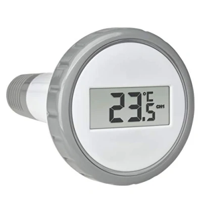 Imagen de TFA Dostmann Emisor de piscina con pantalla, antracita, 100 x 160 mm