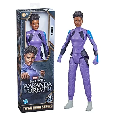 Imagen de Marvel Studios Black Panther: Wakanda Forever Figura de Shuri Titan Hero Series 30 cm a Partir 4 años