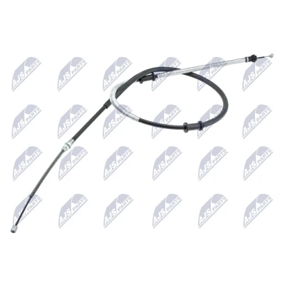Imagen de NTY HLR FT 004 Cable de Freno Mano Atrás derecha 1740, 1447 Tambor FIAT: Doblo I Cargo, Familiar