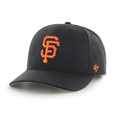 Imagen de &#039;47 MLB San Francisco Giants Cold Zone MVP DP Gorra de béisbol unisex, Negro, Talla única