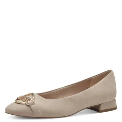 Imagen de MARCO TOZZI by Gmk 2 82102 42 Plantilla de Bailarina (Forro Suave Feel Me), Zapatos Tipo Ballet Mujer, Dune, 37 EU