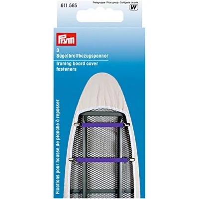 Imagen de Prym 611565 1 Fijadores de Cubierta Tabla Planchar, Poliéster, Morado, On Size