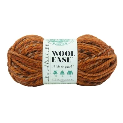 Imagen de Lion Brand Wool Ease Thick &amp; Quick Yarn Fall Leaves
