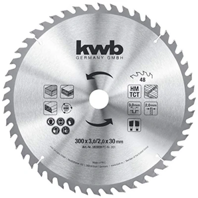 Imagen de kwb Sierra circular HM D.300 x 30 48Z