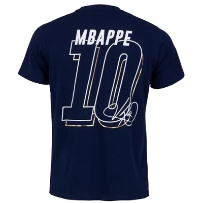 Imagen de FFF Kylian Mbappé Camiseta oficial de la selección francesa fútbol, azul, 12 años