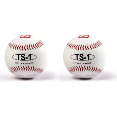 Imagen de BARNETT TS 1 Pelota de béisbol 9 Pulgadas, Color Blanco, 2 Unidades