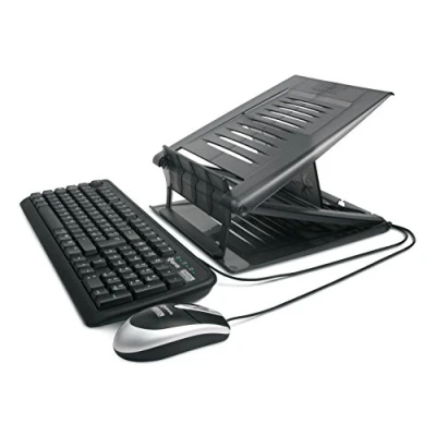 Imagen de Hamlet Xtms100km Tiramisù Notebook Stand With Keyboard And Mouse Soporte Para Portátil
