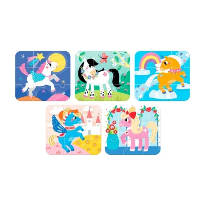 Imagen de Puzzle On the Go Ponies