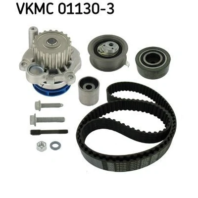 Imagen de SKF VKMC 01130 3 Bomba de Agua + Kit Distribucion con perno anclaje 141 SEAT: Ibiza 3, VOLKSWAGEN: Polo IV Hatchback, Berlina