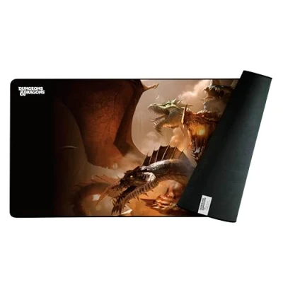 Imagen de Konix Dungeons &amp; Dragons Alfombrilla de ratón Gaming XXL 90 x 46 cm Base Antideslizante Motivo The Rise of Tiamat