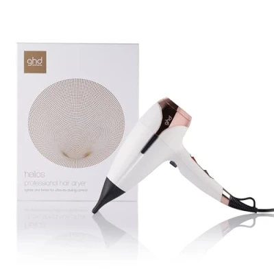 Imagen de ghd Helios Secador de pelo profesional con tecnología aeroprecis, Blanco