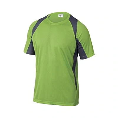 Imagen de Delta plus Camiseta bicolor poliester verde/gris talla m