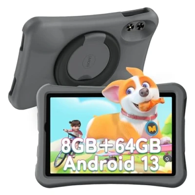 Imagen de UMIDIGI G2 Tab Tablet 10,1 Pulgadas, WiFi 6 Android 13, 8GB RAM + 64GB ROM (1TB TF), Quad Core 2.0Ghz, Bluetooth 5.0,6000mAh, 8MP, 1280 * 800 PC
