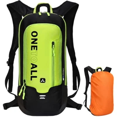 Imagen de LOCAL LION 6L Mochilas de Hidratacion Ciclismo, con Cubierta Impermeable al Aire Libre Unisex Multifuncional Poliester para Viaje