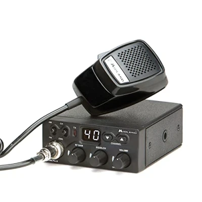 Imagen de MIDLAND M Zero Plus Radio CB de 40 Canales (Am/FM) Color Negro