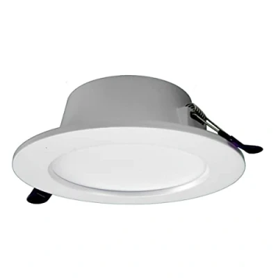 Imagen de Jandei Downlight LED 18W Redondo Modelo “Oasis, Cuerpo Aluminio Blanco, 100 Lm/W. Medidas 144mmx52mm Para Empotrar en Hueco de 108mm. (Luz Natural 4200K)