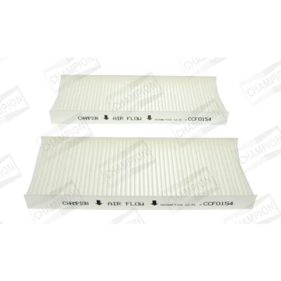 Imagen de CHAMPION CCF0154 Filtro de habitáculo antipolen, partículas 260 102 25 NISSAN: Pathfinder 3, X Trail, NP300 Navara Pick up