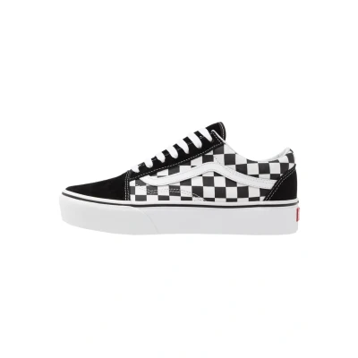 Imagen de Vans UA OLD Skool Platform Zapatillas, Mujer, Talla: 42.5, Black/white Piel/tela