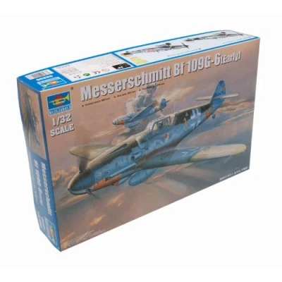 Imagen de Trumpeter 02296 Messerschmitt Bf 109G 6 Avioneta a escala 1:32 [Importado de Alemania]