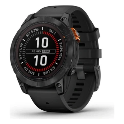 Imagen de Reloj deportivo Garmin Fénix 7 Pro, Negro, Carga Solar, 125 208 mm, 1.3&quot;, Multideporte, GPS