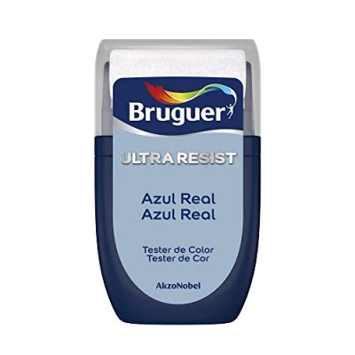 Imagen de Bruguer Tester ultra RESIST Pintura para paredes lavable Azul Real