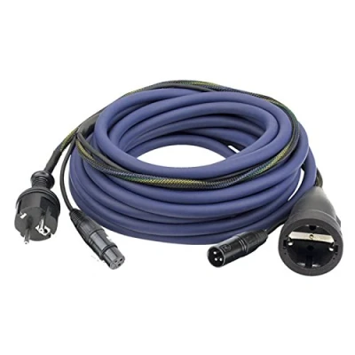 Imagen de FP09 Cable de alimentación/señal 10m schuko schuko/XLR XLR, AUDIO