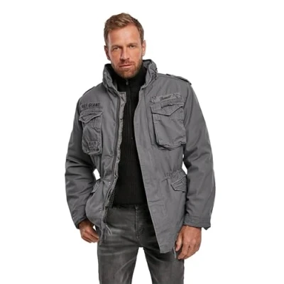 Imagen de Brandit M65 Giant Chaqueta de entretiempo, Hombre, Talla: 7XL, Charcoal grey