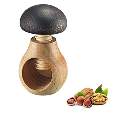 Imagen de Westmark Cascanueces, Aspecto de seta, Altura: aprox.9,5 cm, Madera haya, Holzi, 16772270