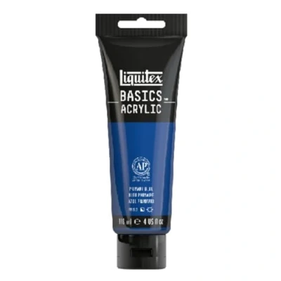 Imagen de Liquitex Basic Acrylic Tubo de Pintura Acrílica, 118 ML, Azul (Azul Primario Nuevo)