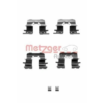 Imagen de METZGER 109 1290 Kit de accesorios, pastillas frenos