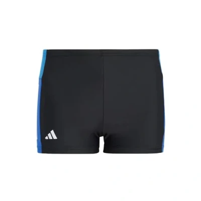 Imagen de adidas Bóxer de natación 3 Rayas para niños, 13 a 14 años, Negro, 18 Meses