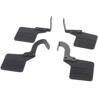 Imagen de Levigo Kit de soporte fijación guardabarros metal acero inoxidable para TRX4M 1/18 D110, piezas actualización RC