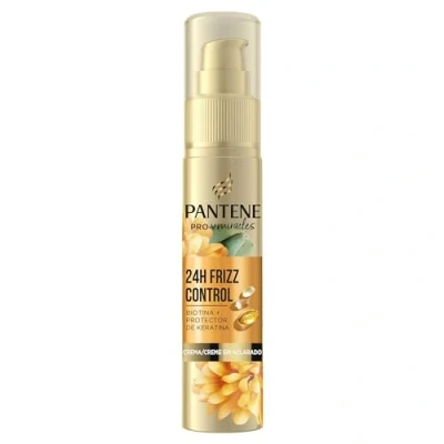 Imagen de Pantene Frizz Control Sérum con Biotina y Keratina 70ml Tratamiento Acondicionador Sin Aclarado para Pelo Seco Dañado. Resultados Instantáneos una Suavidad Duradera. Fijación Flexible