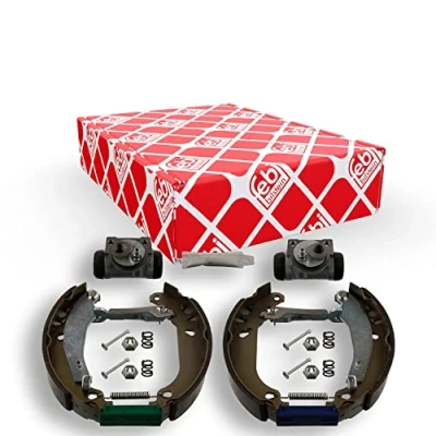 Imagen de FEBI BILSTEIN 37229 Kit frenos, disco de tambor Eje trasero con cilindro freno rueda, accesorios, material montaje añadido