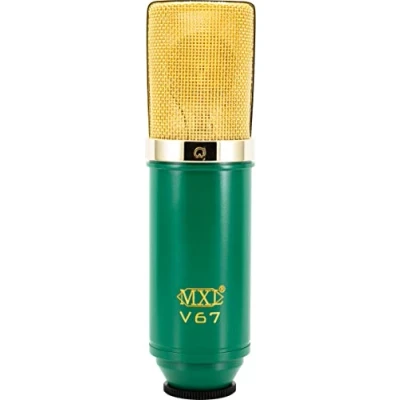 Imagen de MXL V67G Micrófono (Interview, Alámbrico, Cardioid, Oro, Verde)